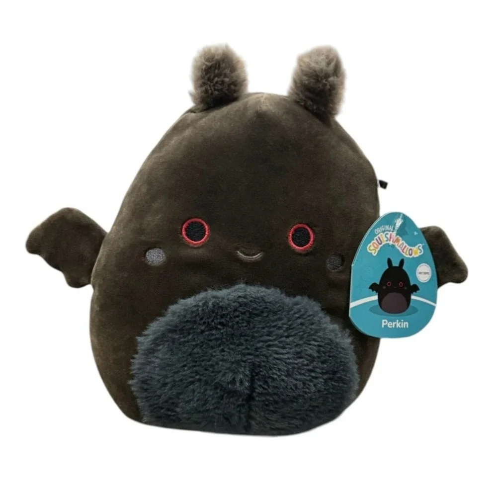 Perkin‎ Mothman Cryptid Squishmallow Plush Stuffed Animal Hot Topic Exclusive 8